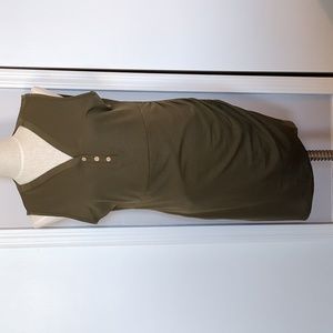 Green Sleeveless Dress